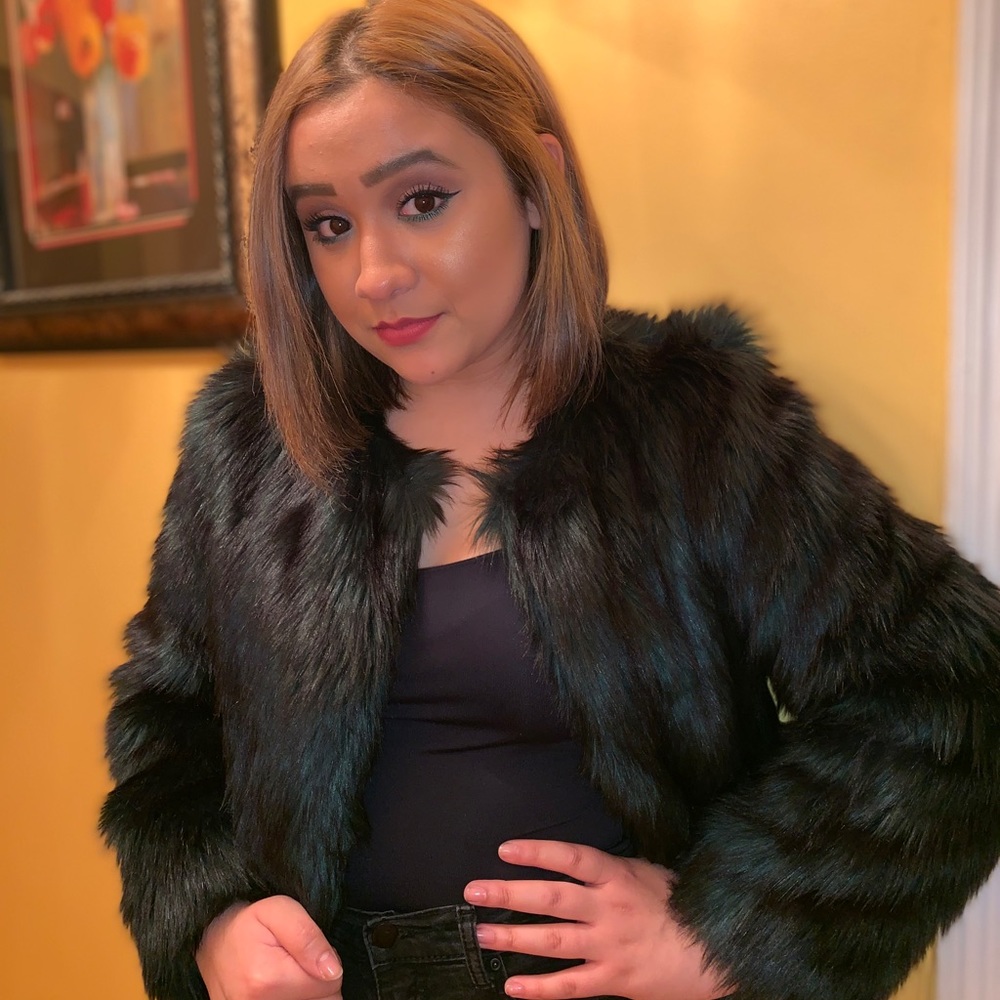 H&M Faux Fur Jacket
